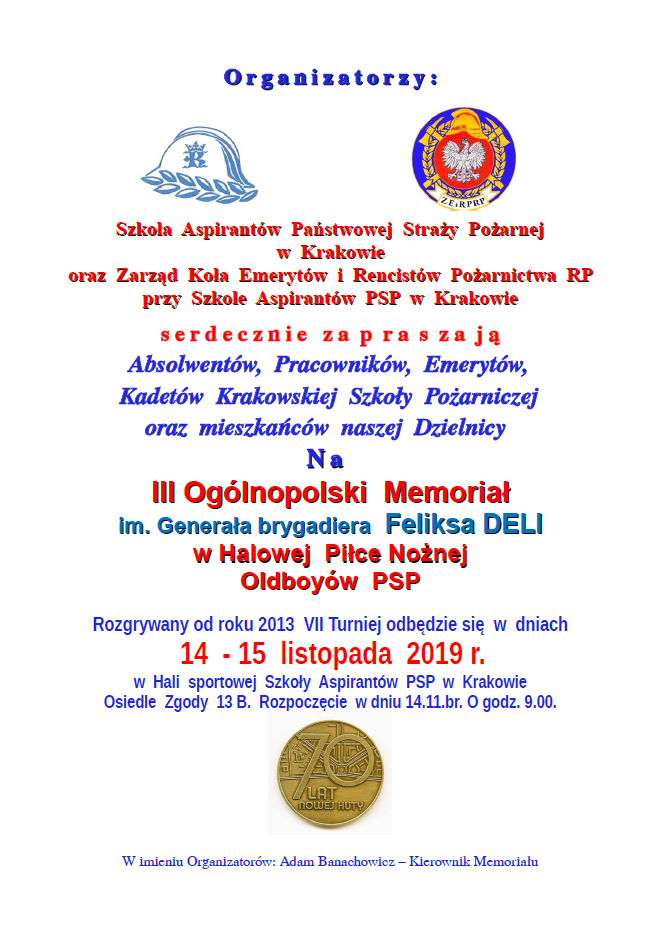 14 15.11.2019 III Memoriał F. Deli